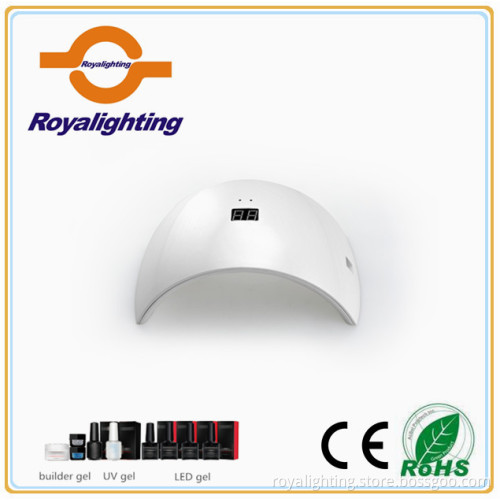 Hot-selling sunlight lamp 24W gel uv led cordless nail lamp